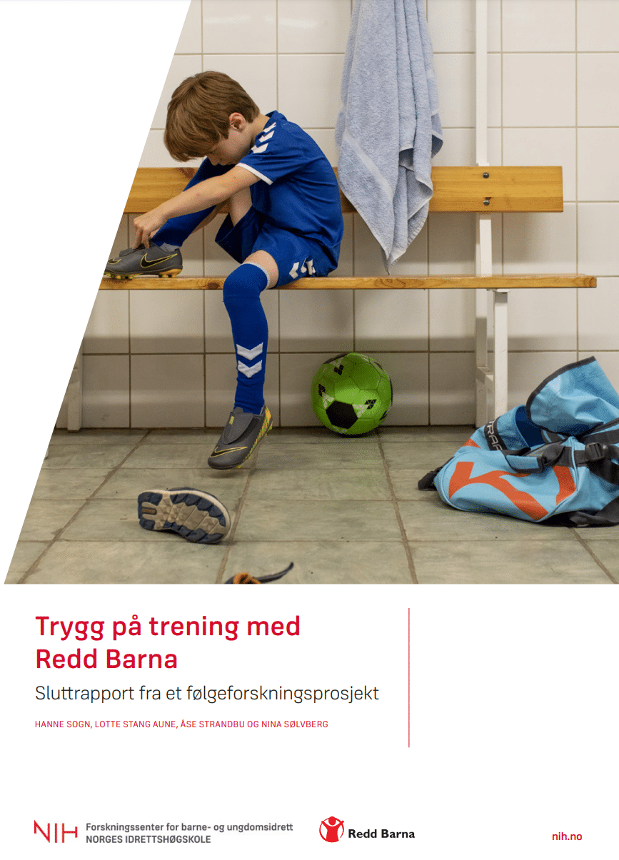 Trygg på trening med Redd Barna