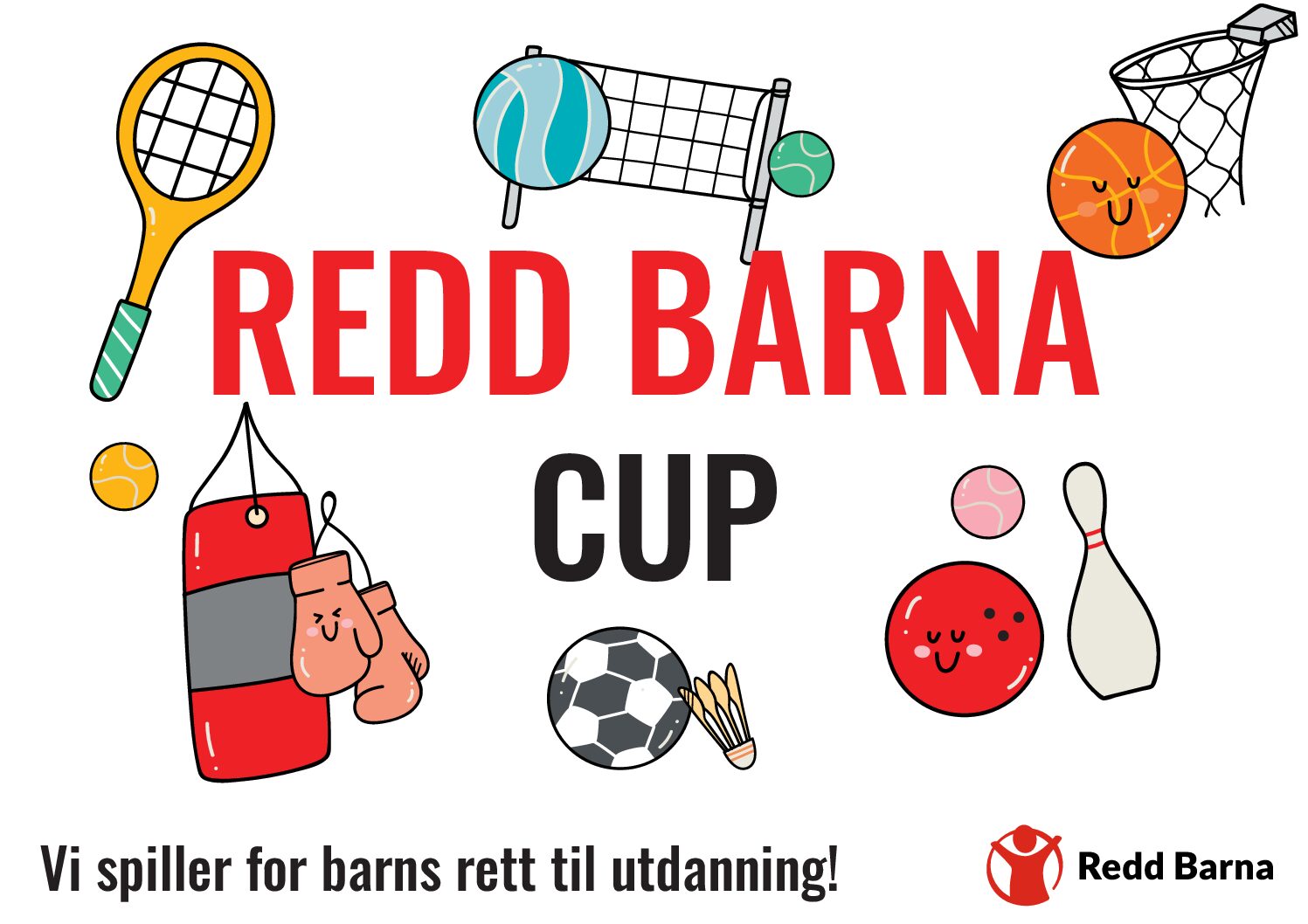 Plakat - Redd Barna Cup